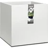 Image de Elho Vivo Matt Finish Vierkant Wielen 40 - Grote Plantenbak voor Binnen & Buiten - Gemaakt van Gerecycled Plastic - L 39 x W 39 x H 41 cm - Wit