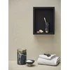 Image de Nero Toiletrolhouder Black | Zwart | Natuursteen