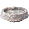 Image de Orion Zeepbakje Almond | Lichtgrijs / Beige / Roze | Natuursteen
