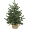 Image de Little Grove mini kunstkerstboom Noorse Spar - PE en PVC - H60 x Ø43 cm