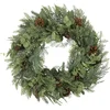 Image de Little Grove kerstkrans Wintergroen - PE -  60cm