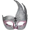 Image de Boland - Masker Venice brillanti Roze - Volwassenen - Burlesque - Glamour - Carnaval accessoire - Venetiaans masker