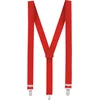 Image de Boland - Bretels Basic rood Rood - Volwassenen - Unisex - Student -