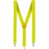 Image de Boland - Bretels Basic neongeel Geel,Neon - Volwassenen - Unisex - Student -