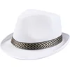 Image de Boland - Hoed Funky wit Wit - 59 - Volwassenen - Unisex - 20's - Roaring Twenties