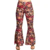 Image de Boland - Flarebroek Flower power (L/XL) - Volwassenen - Hippie - Flower Power - 70s - Hippie