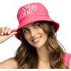 Image de Boland - Bucket hat 'Team bride' Roze - 58 - Volwassenen - Vrouwen - Bride-to-Be - Bruiloft