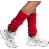 Image de Boland - Beenwarmers Basic rood Rood - Volwassenen - Vrouwen - Hippie - 80's & 90's - Disco