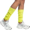 Image de Boland - Beenwarmers Basic neongeel Geel,Neon - Volwassenen - Vrouwen - Hippie - 80's & 90's - Disco