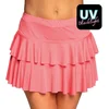Image de Boland - Minirokje Ruffles neonroze - Volwassenen - Student - 80's & 90's - Disco