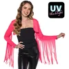 Image de Boland - Bolero Rave neonroze (M/L) - Volwassenen - Danser/danseres - Festival - UV Blacklight