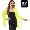 Image de Boland - Bolero Rave neongeel (M/L) - Volwassenen - Danser/danseres - Festival - UV Blacklight