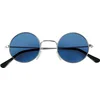 Image de Boland - Partybril John blauw Blauw - Volwassenen - 60's & 70's - Hippies & Flower Power - 60's & 70's - Hippie & Flower Power