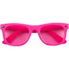 Image de Boland - Partybril Dance neonroze Roze,Neon - Volwassenen - Geen verkleedthema -