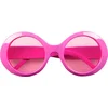 Image de Boland - Partybril Jackie neonroze Roze,Neon - Volwassenen - 60's & 70's - Hippies & Flower Power - 60's & 70's - Hippie & Flower Power