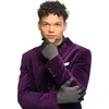 Image de Boland - Paar handschoenen Basic zwart Zwart - Volwassenen - Unisex - Piet - Glitter and Glamour- Sinterklaas