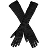 Image de Boland - Paar handschoenen Hollywood black Zwart - Volwassenen - Vrouwen - Showgirl - Glitter and Glamour