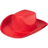 Image de Boland - Hoed cowboy Rodeo rood Rood - 59 - Volwassenen - Unisex - Cowboy - Indiaan