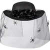 Image de Boland - Hoed Spider widow Zwart - 57 - Volwassenen - Vrouwen - Halloween accessoire - Horror