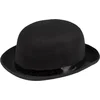 Image de Boland - Hoed Steambowler Zwart - 61 - Volwassenen - Unisex - Sciencefiction- Steampunk