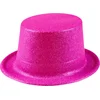 Image de Boland - Hoed Glitter Roze,Neon - 57 - Volwassenen - Unisex