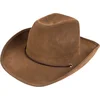 Image de Boland - Hoed cowboy Utah Bruin - 58 - Volwassenen - Mannen - Cowboy - Indiaan