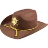 Image de Boland - Hoed cowboy Deputy sheriff Bruin - 59 - Volwassenen - Mannen - Cowboy - Indiaan
