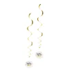 Image de Boland - 2 Decoratieswirls 'Happy New Year' - Geen thema - NYE - Oudjaarsavond
