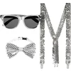 Image de Boland - Set Pailletten zilver Zilver - Volwassenen - Unisex - Showgirl - Glitter and Glamour