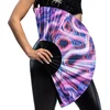 Image de Boland - Waaier Rave trip XL Multi - Volwassenen - Unisex - Niet van toepassing - Opvouwbaar - UV blacklight - Zomer accessoire