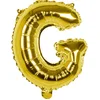 Image de Boland - Folieballon 'G' goud G - Goud - Letterballon