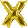 Image de Boland - Folieballon 'X' goud X - Goud - Letterballon