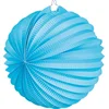 Image de Boland - Papieren ballonlampion blauw Blauw - Verjaardag, Kinderfeestje, Sint Maarten