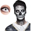 Image de Boland - Paar maandlenzen UV Flash wit Wit - Volwassenen - Halloween en Horror - Halloween contactlenzen - Horror