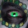 Image de Boland - Paar maandlenzen UV Flash groen Groen - Volwassenen - Halloween en Horror - Halloween contactlenzen - Horror