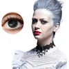 Image de Boland - Paar weeklenzen Darkness - Volwassenen - Halloween en Horror - Halloween contactlenzen - Horror