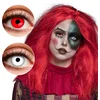 Image de Boland - Paar 3-maands duolenzen Creepy clown - Volwassenen - Halloween en Horror, Clowns en Circus - Halloween en Horror- Clowns en Circus