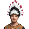 Image de Boland - Tooi Mohawk - Één maat - Volwassenen - Unisex - Cowboy - Indiaan