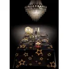 Image de Boland - PE tafelkleed Stars - Glitter & Glamour - Glamour - Feestversiering - Themafeest