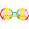 Image de Boland - Partybril Peace Multi - Volwassenen - 60's & 70's - Hippies & Flower Power - 60's & 70's - Hippie & Flower Power