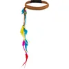 Image de Boland - Hoofdband Hippie Multi - Één maat - Volwassenen - Vrouwen - 60's & 70's - Flower Power - Festival