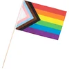 Image de Boland - Polyester zwaaivlag Progress - Regenboog - Regenboog