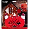 Image de Boland - Set schmink kind Duivel - - Schminkset - Carnaval, Halloween, Themafeest - Halloween schmink - Horror