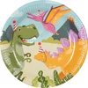 Image de Boland - Set 10 papieren bordjes Dino party - Dino's - Dinosaurus