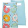Image de Boland - Set 10 papieren feestzakjes Donut - Pastel - Pastel