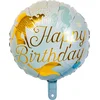 Image de Boland - Folieballon Zeemeermin 'Happy birthday' - Multi - folieballon