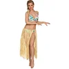 Image de Boland - Rokje Hawaï Raffia lang - Volwassenen - - Hawaii - Themafeest - Carnaval