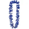 Image de Boland - Hawaïkrans Ohana blauw Blauw - Volwassenen - Unisex - - Hawaii - Themafeest - Strandfeest - Carnaval