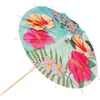 Image de Boland - Set 6 cocktailparasols Paradise - Tropisch - Hawaii - Themafeest - Tuinfeest - Verjaardag