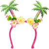 Image de Boland - Diadeem Palmera - Één maat - Volwassenen - Vrouwen - Hawaii - Themafeest - Strandfeest